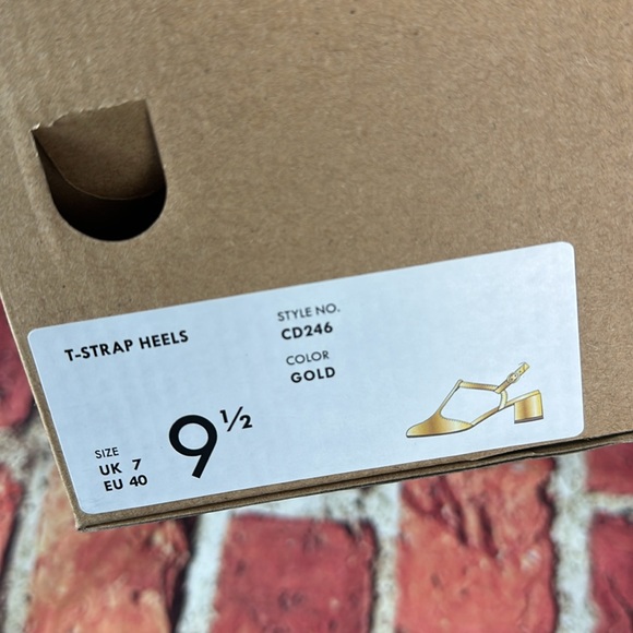 J.Crew T-strap heels new with tags size women’s 9.5 - Picture 13 of 13